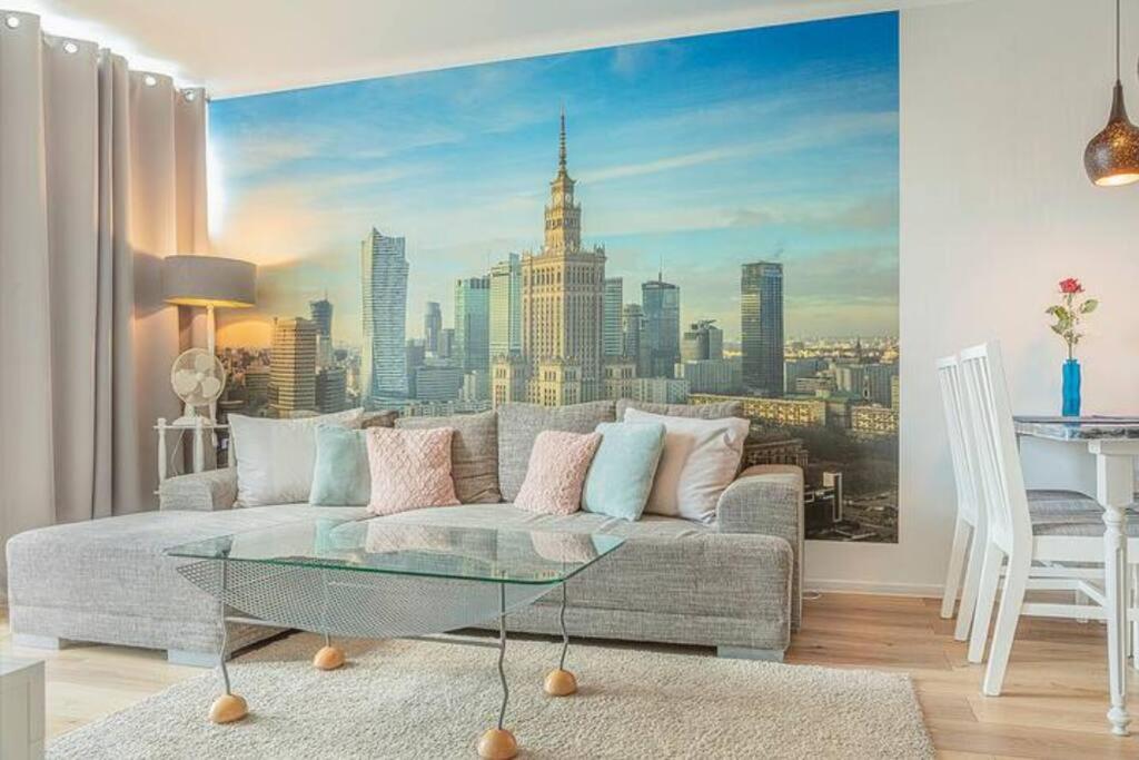 City Center-Comfortable And Stylish Apartment- P2 Warsaw Luaran gambar